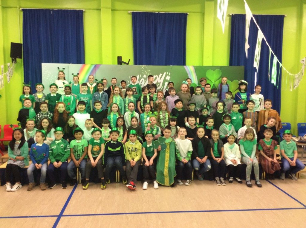 Green Day and St. Patrick's Assembly